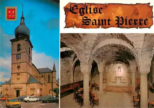 AK / Ansichtskarte  Remiremont_Romberg_88_Vosges Eglise abbatiale Saint Pierre et sa crypte