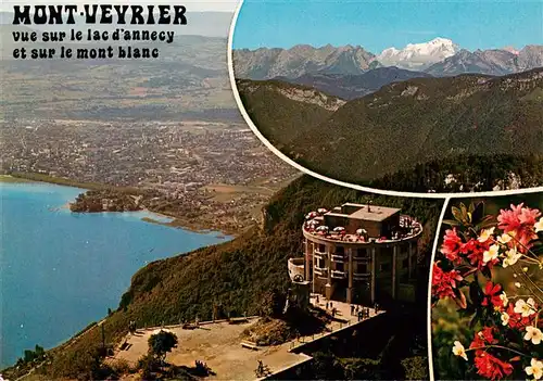 AK / Ansichtskarte  Annecy_74_Haute-Savoie Mont Veyrier vue sur le lac dannecy et sur le mont blanc