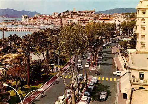 AK / Ansichtskarte  Cannes_06 La Promenade de la Croisette Le Suquet