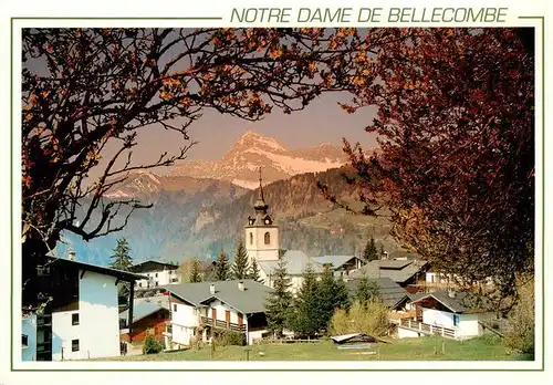 AK / Ansichtskarte  Notre-Dame-de-Bellecombe La station face au Mont Charvin