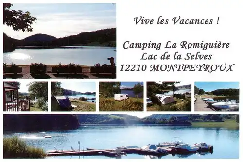 AK / Ansichtskarte  Montpeyroux_12_Aveyron Camping La Romiguiere Lac de la Selves