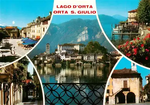 AK / Ansichtskarte  Orta_San_Giulio_IT Lago dOrta Vue d'ensemble