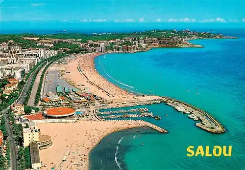 AK / Ansichtskarte  Salou_Tarragona_Costa_Dorada_ES Plage View aerienne