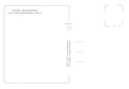 AK / Ansichtskarte  Col-des-Saisies_73_Savoie Vue d'ensemble