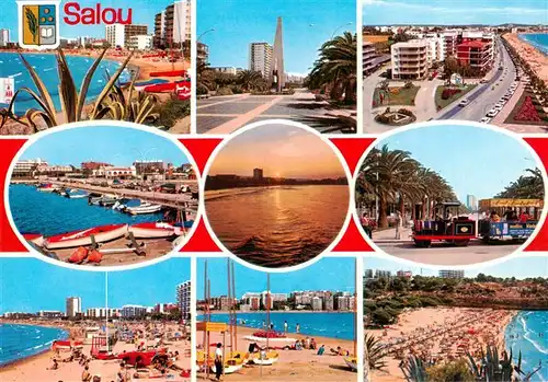 AK / Ansichtskarte 73946457 Salou_Tarragona_Costa_Dorada_ES Vue partielle Promenade La Plage