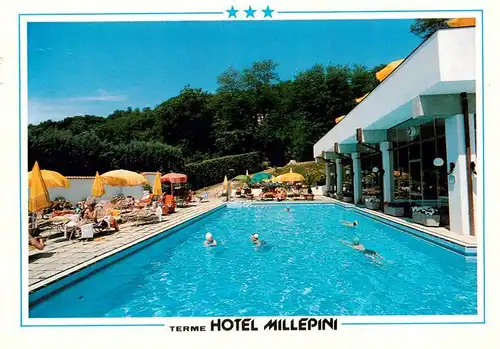 AK / Ansichtskarte 73946466 Montegrotto_Terme_Veneto_IT Terme Hotel Millepini Pool