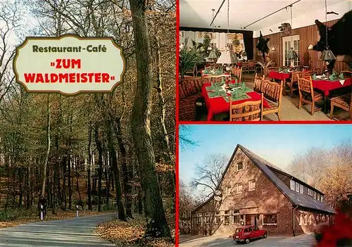 AK / Ansichtskarte  Melle__Osnabrueck Restaurant Café zum Waldmeister