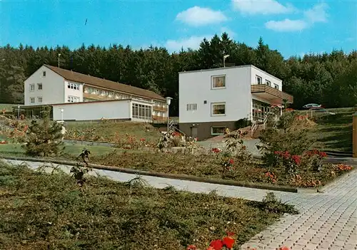 AK / Ansichtskarte 73946491 Neukirchen_Knuellgebirge Waldsanatorium Urbachtal Sanatorium Dr. Bartsch