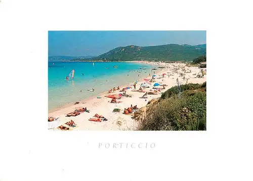 AK / Ansichtskarte  Porticcio_Ajaccio_Corse_2A_Corse-du-Sud Plage au sud de Porticcio