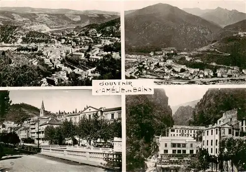 AK / Ansichtskarte  Amelie-les-Bains-Palalda_66 Vue densemble aerienne