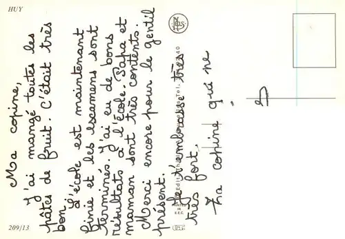 AK / Ansichtskarte  Huy_Belgie Vue densemble Vue aerienne