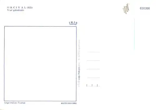 AK / Ansichtskarte  Orcival_63_Puy-de-Dome Vue generale Eglise