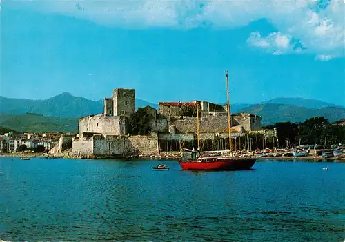 AK / Ansichtskarte  Collioure_66_Pyrenees-Orientales Le Chateau des Templiers