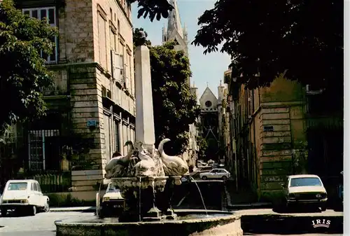 AK / Ansichtskarte  Aix-en-Provence_13 Place du 4 Septembre La Fontaine des quatre Dauphins