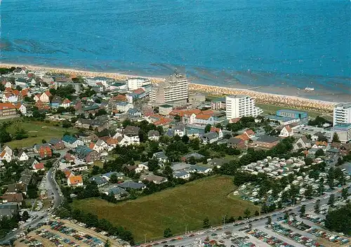 AK / Ansichtskarte 73946593 Duhnen_Cuxhaven Fliegeraufnahme