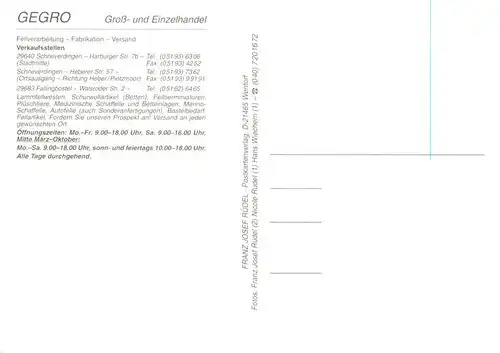 AK / Ansichtskarte 73946595 Schneverdingen Gegro Gross und Einzelhandel im Fachwerkhaus Heidelandschaft Weiher 