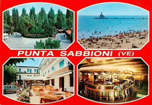 AK / Ansichtskarte 73946634 Punta_Sabbioni_Venezia_IT Marina di Venezia Strand Restaurant