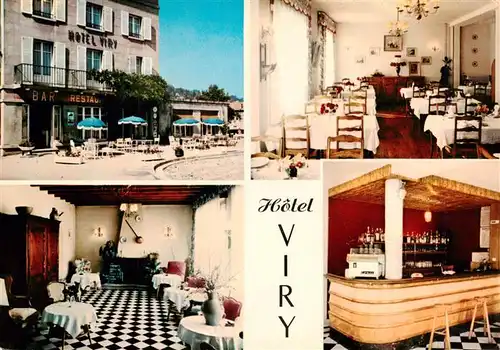 AK / Ansichtskarte  Gerardmer_88_Vosges Hotel Viry Restaurant Bar