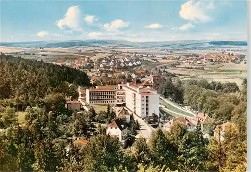 AK / Ansichtskarte  Bad_Neustadt Panorama Kuranstalt Fraenkische Saale