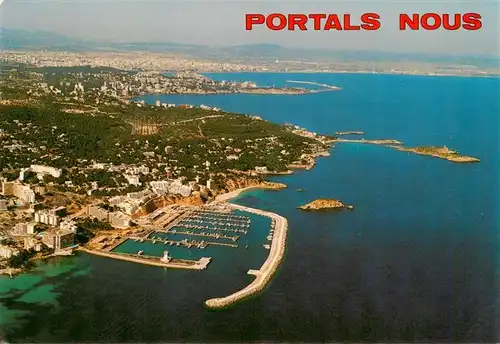 AK / Ansichtskarte 73946731 Portals_Nous_Calvia_Mallorca_ES Fliegeraufnahme