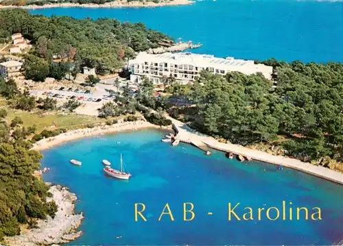 AK / Ansichtskarte 73946735 Rab__Croatia Hotel Karolina Bucht