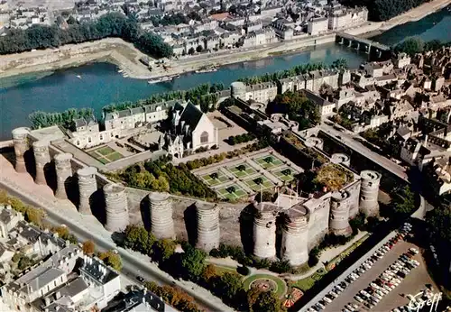 AK / Ansichtskarte  Angers_49 Château vue aérienne Schloss