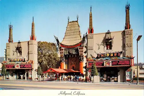 AK / Ansichtskarte  Hollywood__Los_Angeles_California_USA Chinese Theatre