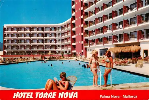 AK / Ansichtskarte 73946752 Palma-Nova_Palma_de_Mallorca_ES Hotel Torre Nova Swimming Pool