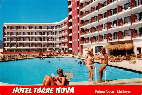 AK / Ansichtskarte  Palma-Nova_Palma_de_Mallorca_ES Hotel Torre Nova Swimming Pool
