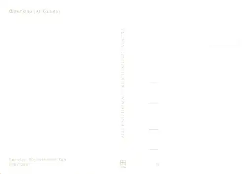 AK / Ansichtskarte  Baerenklau_Niederlausitz Genesungsheim Georgi Dimitroff