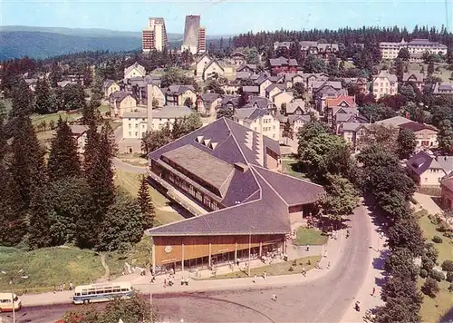 AK / Ansichtskarte 73946783 Oberhof_Thueringen Blick vom FDGB Erholungsheim Rennsteig