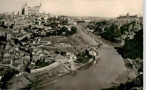 AK / Ansichtskarte  Toledo_Castilla-La_Mancha_ES Vista parcial y rio Tajo