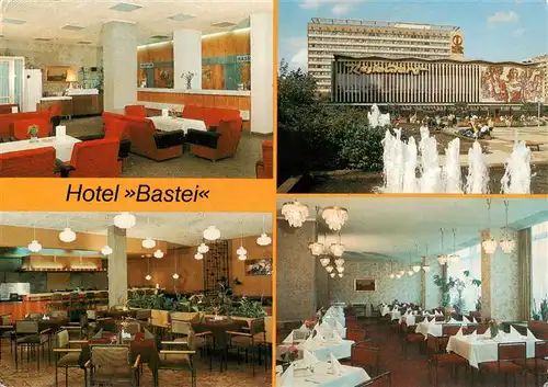 AK / Ansichtskarte 73946814 Berlin Hotel Bastei Restaurant Foyer Gastraeume