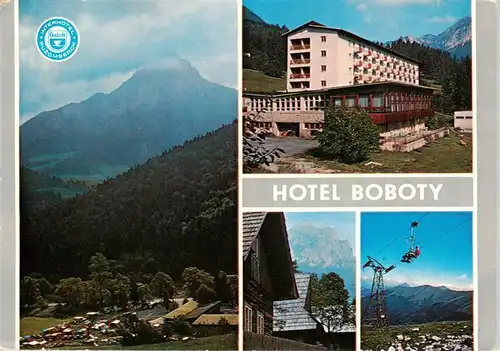 AK / Ansichtskarte  Terchova_SK Hotel Boboty Sessellift Autocamping Kleine Fatra