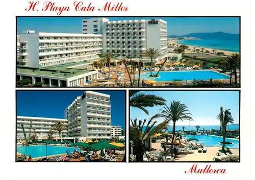 AK / Ansichtskarte 73946895 Cala_Millor_Mallorca Hotel Swimming Pool Strand