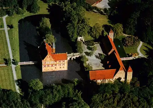 AK / Ansichtskarte  Roxel Burg Huelshoff Burganlage Wasserschloss