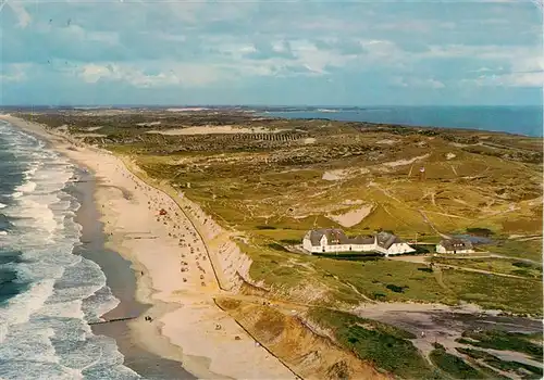 AK / Ansichtskarte  Kampen__Sylt Haus Kliffende Kuestenpanorama