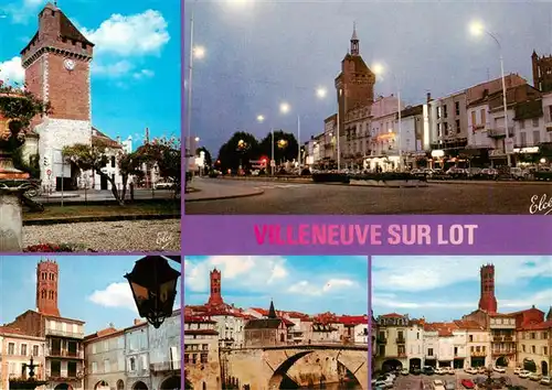 AK / Ansichtskarte  Villeneuve-sur-Lot Motive Stadtzentrum