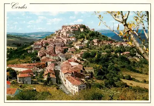 AK / Ansichtskarte  Cordes-sur-Ciel_81_Tarn Panorama Cité moyenageuse