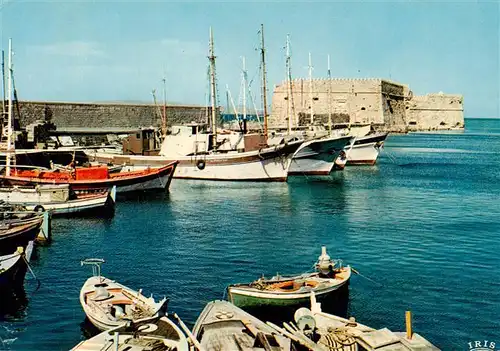 AK / Ansichtskarte  Iraklion_Heraklion_Heraclio_Iraclio_Crete_Greece Alter Hafen