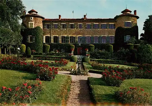 AK / Ansichtskarte  Chavaniac-Lafayette Facade du Château XIVe siècle où naquit Général de Lafayette