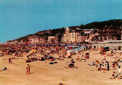 AK / Ansichtskarte  Trouville_Havre Vue générale de la plage