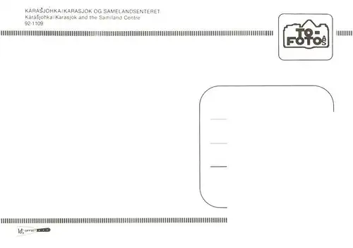 AK / Ansichtskarte  Karasjohka_Karasjok_Norge and the Samiland Centre