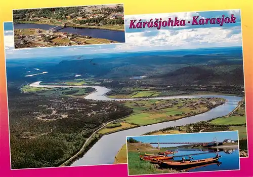 AK / Ansichtskarte 73946956 Karasjohka_Karasjok_Norge The Karasjohka river