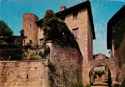 AK / Ansichtskarte  Perouges_01_Ain La Port d'En-Bas Tour sur les remparts