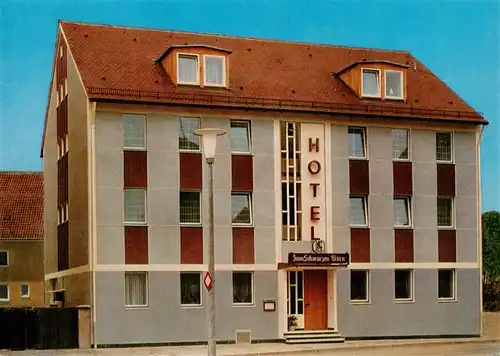 AK / Ansichtskarte  Treuchtlingen Hotel Zum schwarzen Baeren