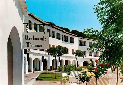 AK / Ansichtskarte 73946993 Cala_Galdana_Menorca_ES Pueblo Aljandar Restaurante Benamar