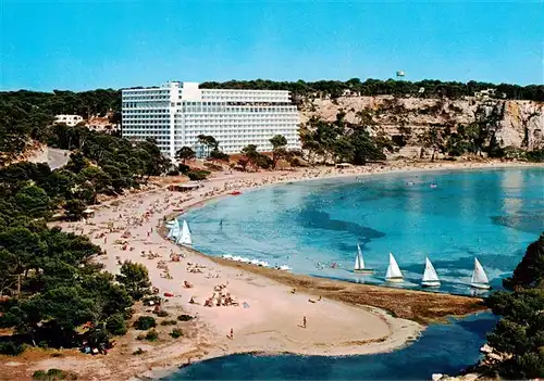 AK / Ansichtskarte  Cala_Galdana_Menorca_ES Kuestenpanorama Strand Hotel