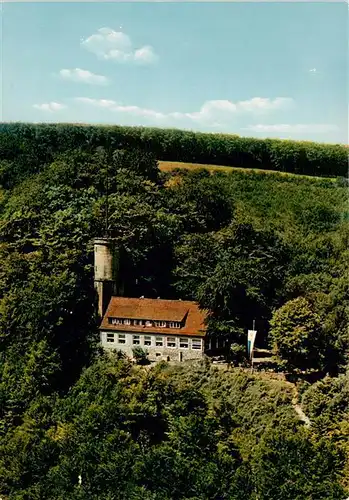 AK / Ansichtskarte  Bad_Driburg Iburgplateau mit der Sachsenklause