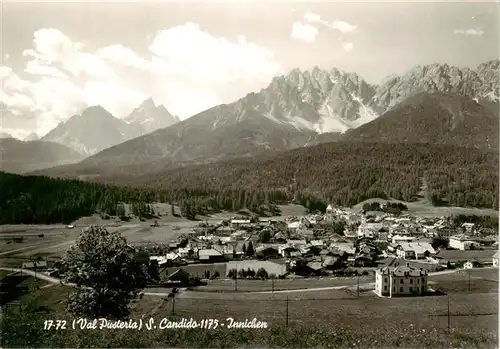 AK / Ansichtskarte 73947048 Innichen_Suedtirol Gesamtansicht mit Alpenpanorama